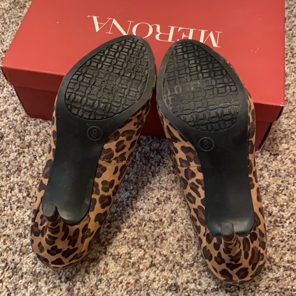 Merona leopard heels - Picture 5 of 5